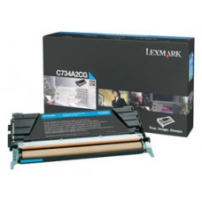 Lexmark C73x, X73x Cartucho de toner cian (6K)