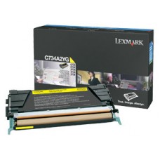 Lexmark C73x, X73x Cartucho de toner amarillo (6K)