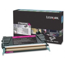 LEXMARK  746DN/746DTN/746N/748DE/748DTE/748E Cartucho de toner Magenta Retornable