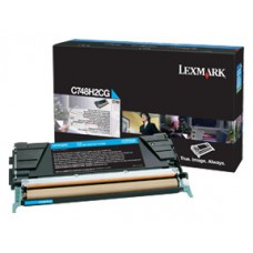 Lexmark C748 Cartucho de toner cian Alto Rendimiento