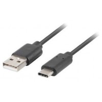 CABLE USB LANBERG 3.1 MACHO/USB C MACHO 1M NEGRO