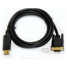 OEM - Cable Displayport/M a VGA/M - 5 metros - 1080p -