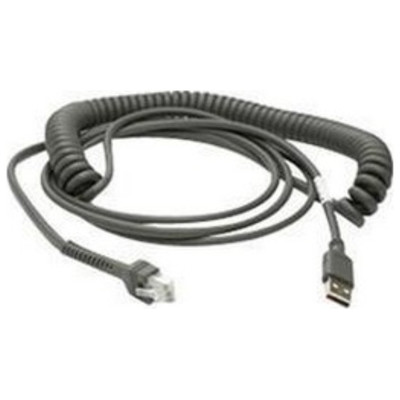 ZEBRA CABLE - SHIELDED USB: SERIES A CABLCONNECTOR 9FT. (2.8M) COI ZEBRA CABLE - SHIELDED USB: SERIES A CABLCONNECTOR 9FT. (2.8M) COI