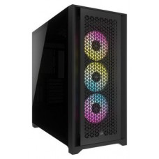 CAJA CORSAIR ICUE 5000D RGB AIRFLOW CRISTAL TEMPLADO NEGRA CC-9011242-WW (Espera 4 dias)