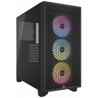 CAJA SEMITORRE ATX 3000D RGB AIRFLOW TG BLACK CORSAIR (Espera 4 dias)