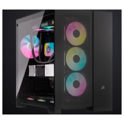 CAJA SEMITORRE ATX 6500D AIRFLOW TG BLACK CORSAIR (Espera 4 dias)