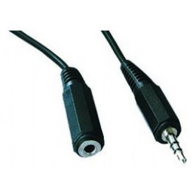 CABLE AUDIO GEMBIRD CONECTOR 3,5MM PROLONGADOR 2M MACHO/HEMBRA