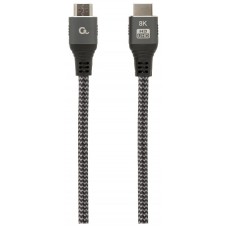 CABLE TRENZADO HDMI 2.1 8K 60HZ GEMBIRD SELECT PLUS SERIES CON ETHERNET 1M NEGRO