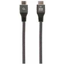 CABLE TRENZADO HDMI 2.1 8K 60HZ GEMBIRD SELECT PLUS SERIES CON ETHERNET 3M NEGRO