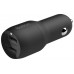 CARGADOR DE COCHE BELKIN CCB001BTBK DOBLE USB-A 24W