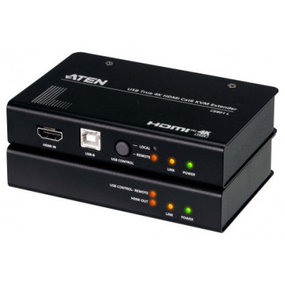ATEN EXTENSOR KVM CAT 5 VGA/AUDIO USB (1280 X 1024 A 200M) (CE750A-AT-G) (Espera 4 dias)
