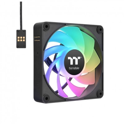 VENTILADOR INV MAGNETICO CAJA THERMALTAKE CT140 EX ARGB 3XVENT NEGRO