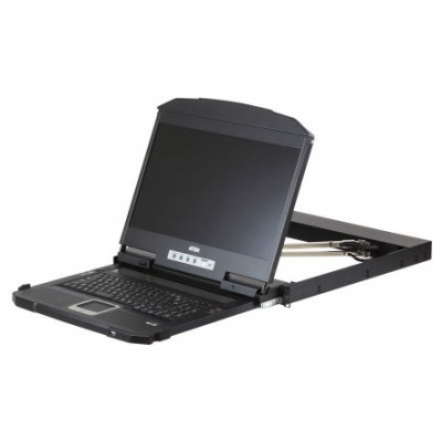 ATEN CL3800NW consola de rack 47 cm (18.5") 1920 x 1080 Pixeles Metal, Plástico Negro 1U (Espera 4 dias)