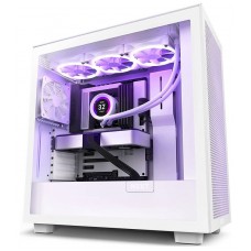 CAJA ATX SEMITORRE NZXT H7 FLOW BLANCA CRISTAL