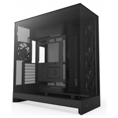 CAJA NZXT H9 FLOW (2025) DUAL-CHAMBER MID-TOWER CASE - ALL BLACK (Espera 4 dias)