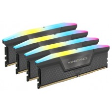 MEMORIA CORSAIR DDR5 64GB 4X16GB PC5600 VENGEANCE RGB CMH64GX5M4B5600Z36 (Espera 4 dias)