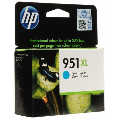 HP Officejet Pro 8100/8600 Cartucho Cian Nº951XL