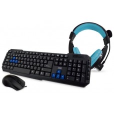 3Go COMBODRILEH2 - Teclado + raton + auriculares -