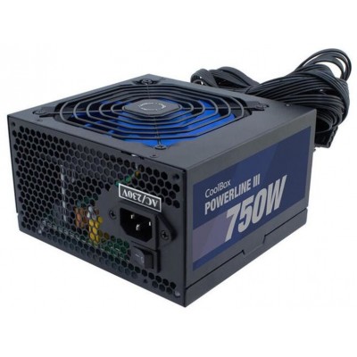 FUENTE ALIMENTACION ATX 750W COOLBOX POWERLINE III