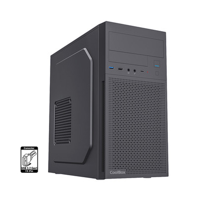 Coolbox CAJA MATX M680 USB-C 3.2 GEN1 FTE 500W Coolbox CAJA MATX M680 USB-C 3.2 GEN1 FTE 500W