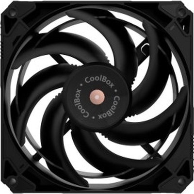 COOLBOX GAMING VENTILADOR V12 BLACK PWM AUX 12CM COOLBOX GAMING VENTILADOR V12 BLACK PWM AUX 12CM