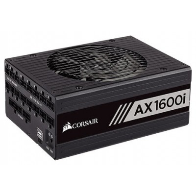 Corsair AX1600i unidad de fuente de alimentación 1600 W ATX Negro (Espera 4 dias)