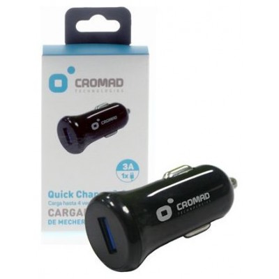 Cargador de Mechero Quick Charge 3.0 CROMAD (Espera 2 dias)