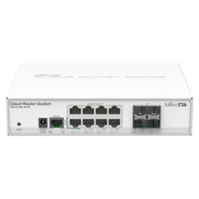 SWITCH MIKROTIK CRS112-8G-4S-IN