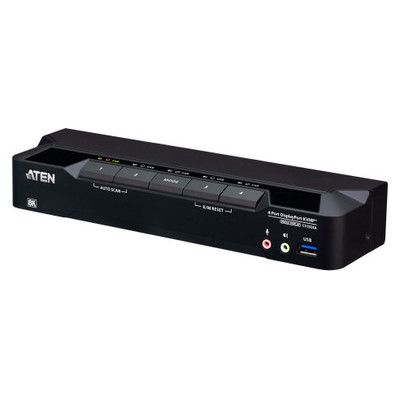 ATEN Conmutador KVMP™ de 4 puertos USB 3.0 y DisplayPort 8K (cables incluidos) (Espera 4 dias) ATEN Conmutador KVMP™ de 4 puertos USB 3.0 y DisplayPort 8K (cables incluidos) (Espera 4 dias)