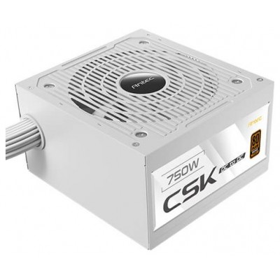 FUENTE ALIM. 750W 80+ BRONZE CSK DC BLANCO ANTEC (Espera 4 dias) FUENTE ALIM. 750W 80+ BRONZE CSK DC BLANCO ANTEC (Espera 4 dias)
