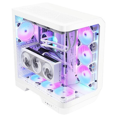 CAJA SEMITORRE ATX DY570 RGB BLANCO DARKFLASH (Espera 4 dias)