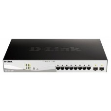 D-LINK SWITCH 10 PUERTOS 10/100/1Gbit w/2 Combo 1000BaseT/SFP  PoE+ (Espera 4 dias)