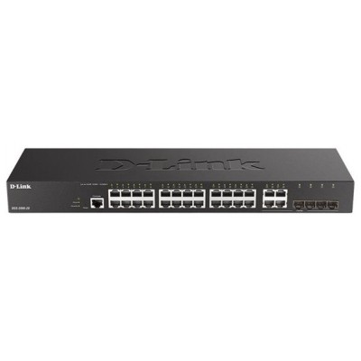 D-LINK SWITCH 24 PUERTOS 10/100/1Gbit w/4 Combo 1000BaseT/SFP (Espera 4 dias)