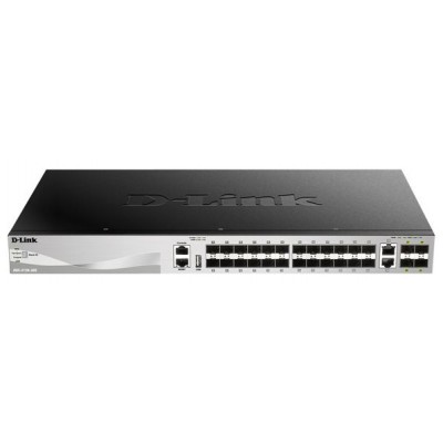 D-LINK SWITCH 24 PUERTOS 1Gbit w/2 10 Gbit ETH +2 10 Gbit SFP+ (Espera 4 dias)