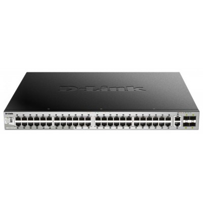 D-Link DGS-3130-54PS/E Switch L3 48xGb PoE 4xSFP+