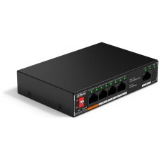 SWITCH IT DAHUA DH-SF1005P 5-PORT UNMANAGED DESKTOP SWITCH WITH 4-PORT POE