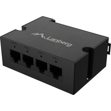 SWITCH LANBERG POE EXT DIN-GE4-BT-90W 1XIN 3XOUT DIN RAIL BT 90W METAL CLIPS SWITCH LANBERG POE EXT DIN-GE4-BT-90W 1XIN 3XOUT DIN RAIL BT 90W METAL CLIPS