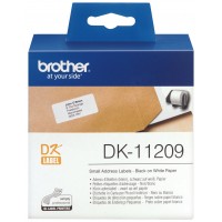 BROTHER ETIQUETAS DE DIRECCIÓN PEQUEÑAS 62MMX29MM, 800 UNIDA (Espera 4 dias)