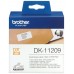BROTHER ETIQUETAS DE DIRECCIÓN PEQUEÑAS 62MMX29MM, 800 UNIDA (Espera 4 dias)