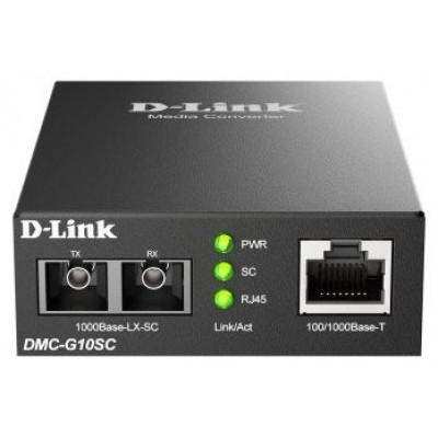 CONVERTIDOR DE MEDIOS MONOMODO 100/1000 BASE-T A 1000