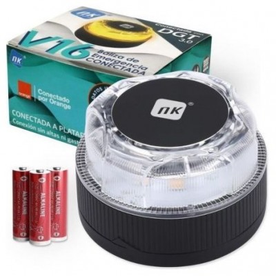 LUZ BALIZA DE EMERGENCIA NK Connected EL2024-C1 V16 (Espera 4 dias)