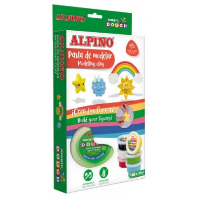 Alpino DP000209 compuesto para cerámica y modelaje Arcilla de modelar 240 g Multicolor 1 pieza(s) (Espera 4 dias)