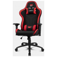 DRIFT DR110BR silla para videojuegos Butaca para jugar Asiento acolchado Negro, Rojo (Espera 4 dias)