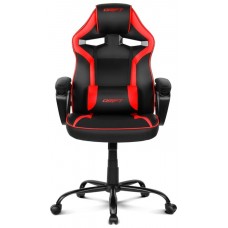 DRIFT DR50 Silla para videojuegos de PC Asiento acolchado tapizado Negro (Espera 4 dias)