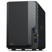 NAS SYNOLOGY 2 BAY DS223 2GB 3 x USB 3.2 1 RJ-45 (Espera 4 dias)