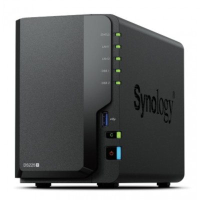 NAS SYNOLOGY DS225+ 2 BAHIAS INTEL CELERON J4125 Q