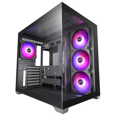 CAJA ATX MARS GAMING MCV5 CRISTAL TEMPLADO PANORAMICO CAJA ATX MARS GAMING MCV5 CRISTAL TEMPLADO PANORAMICO