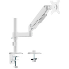 AISENS - SOPORTE DE MESA ECO CONTRAPESO GIRATORIO E INCLINABLE PARA MONITOR/TV 9KG (3 PIVOTES, 1 BRAZO) DE 17-32, BLANCO