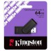 Kingston Technology DataTraveler 64GB Portable USB 3.2 Gen 1 Exodia S (Black/Black) (Espera 4 dias)