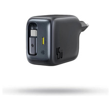 OS-BASEUS ENERCORE CJ11 FAST CHARGER WITH RETRACTABLE CABLE 2C 45W EU COSMIC BLACK (Espera 4 dias) OS-BASEUS ENERCORE CJ11 FAST CHARGER WITH RETRACTABLE CABLE 2C 45W EU COSMIC BLACK (Espera 4 dias)